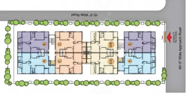 Master Plan of Kapis The Pearl Residency in Shampur, Bhubaneswar - Image 261056
