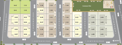 Master Plan of Maruti Nandan in Kalol, Gandhinagar - Image 231444