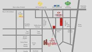 Location of Sundaram Highlife - Image 263305