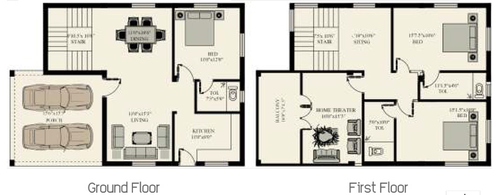3 BHK House/Villa in Poomalai Gopinath Blossom in Palavakkam, Chennai - Image 846503