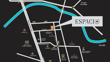 Location of Kundan Espacio - Image 10398