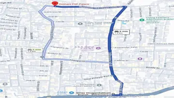 Location of Eeshani PSP Palace - Image 248615