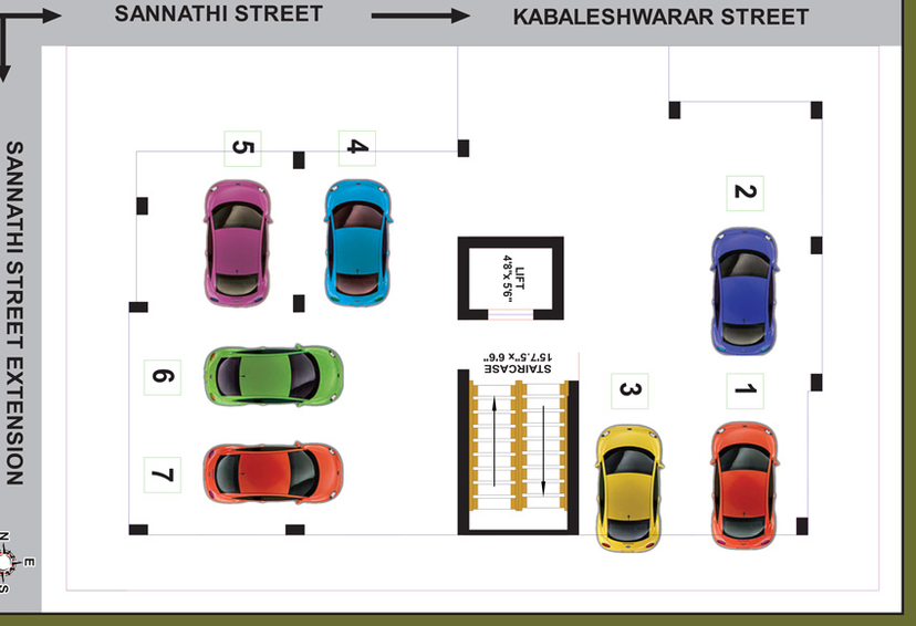 Master Plan of Eeshani Harini in Chromepet, Chennai - Image 248887