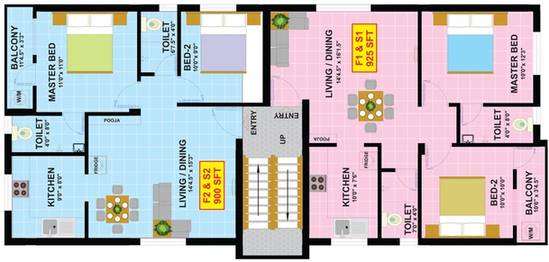 Master Plan of Eeshani Shruti in Keelkattalai, Chennai - Image 248913