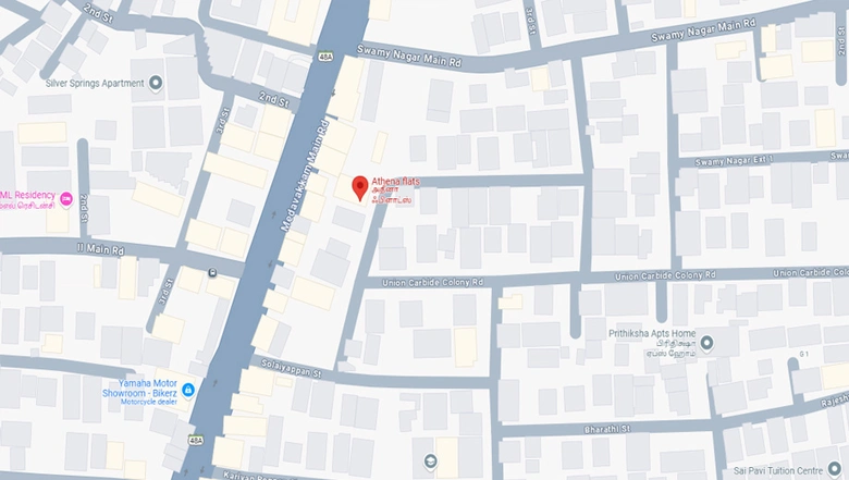 Location of Eeshani Athena in Ullagaram, Chennai - Image 249083