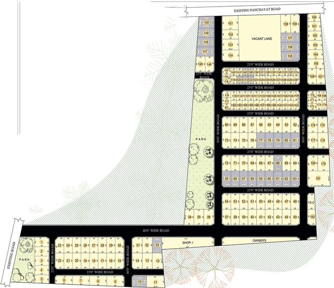 Master Plan of Budget Sridi Sree Sai Nagar in Thiruvallur, Chennai - Image 273857