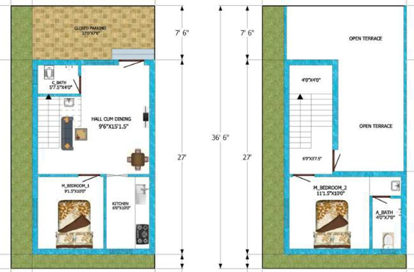 2 BHK House/Villa in Budget Sai Gardens in Padappai, Chennai - Image 853322