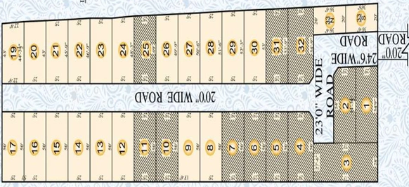 Master Plan of Budget Sai Gardens in Padappai, Chennai - Image 274077