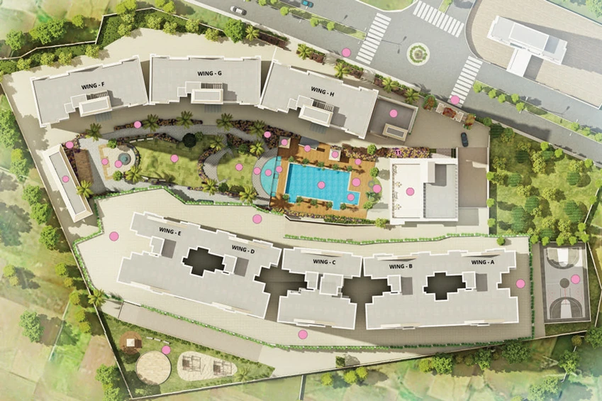 Master Plan of JK Iris in Mira Road East, Thane - Image 1231