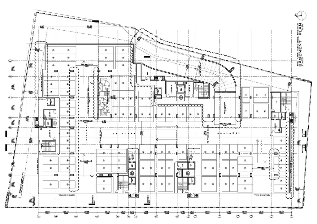 Master Plan of Olympia The Park Residences in Kotturpuram, Chennai - Image 342906
