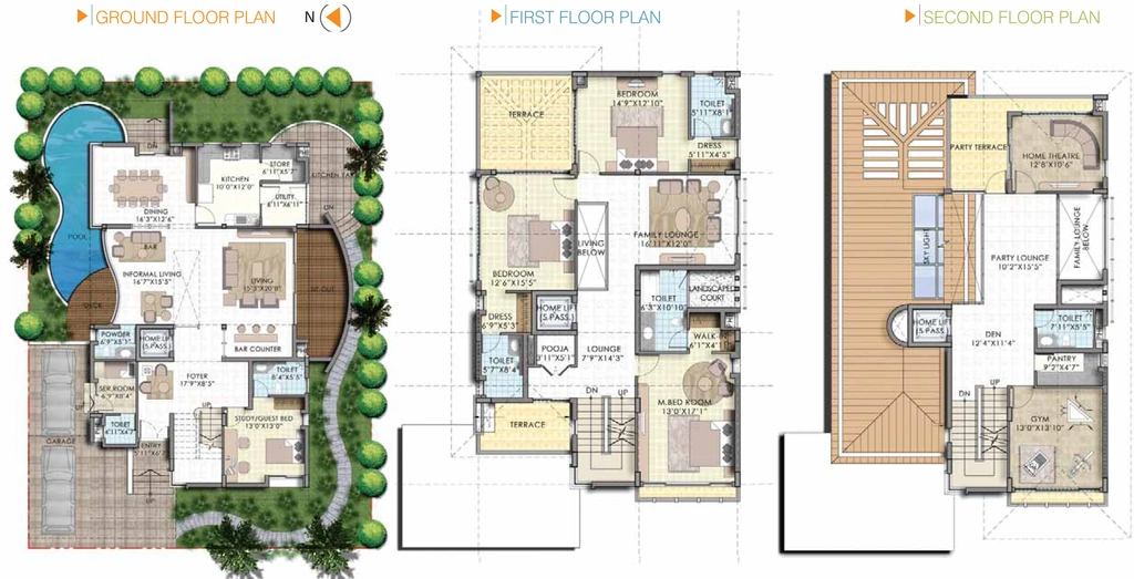 4 BHK House/Villa in Olympia Panache in Navalur, Chennai - Image 884927