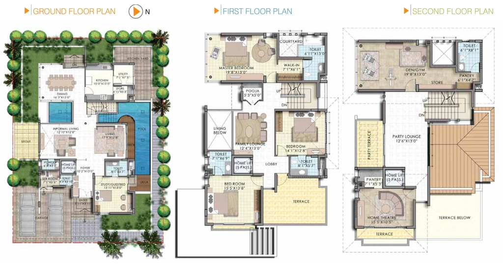 4 BHK House/Villa in Olympia Panache in Navalur, Chennai - Image 884928