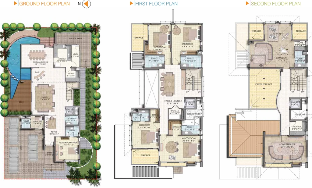 5 BHK House/Villa in Olympia Panache in Navalur, Chennai - Image 884929