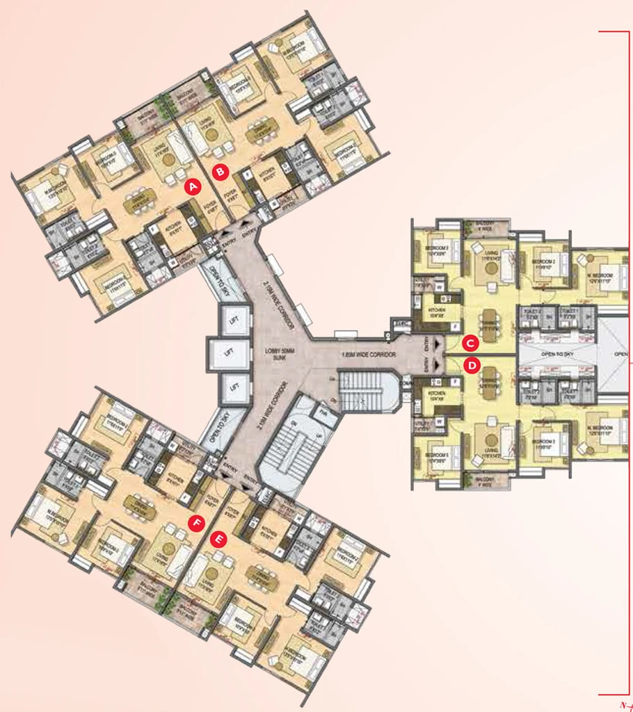 Master Plan of Olympia Opaline Sequel in Navalur, Chennai - Image 342828