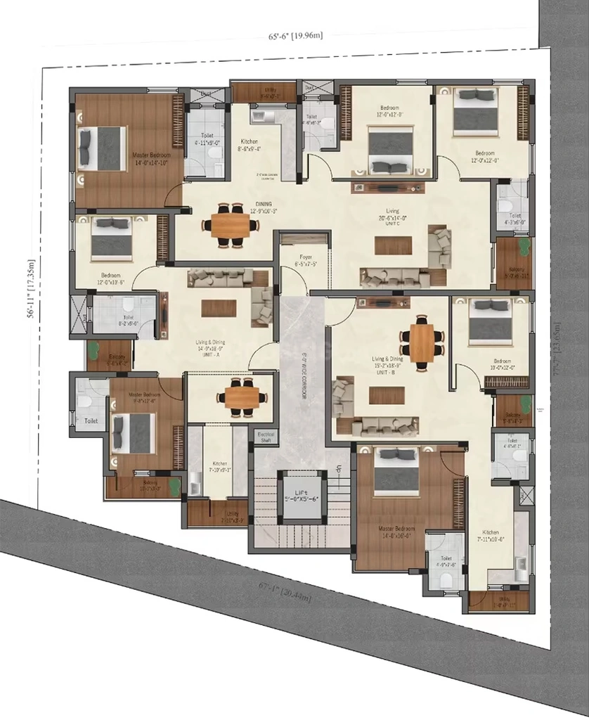 Master Plan of Frontier Tulip in Urapakkam, Chennai - Image 337537