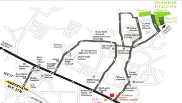 Location of Laxmi Shankar Heights Phase 3 - Image 242276