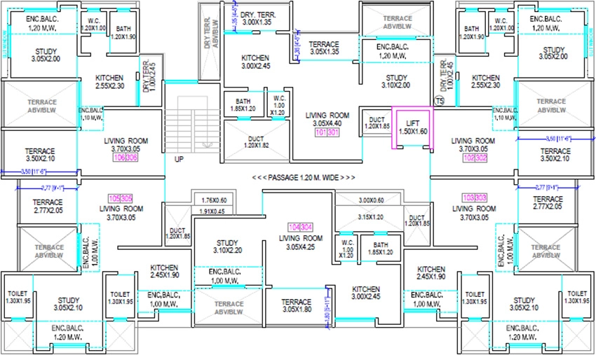 Floor Plan of Laxmi Kamal Castle in Saswad, Pune - Image 351048