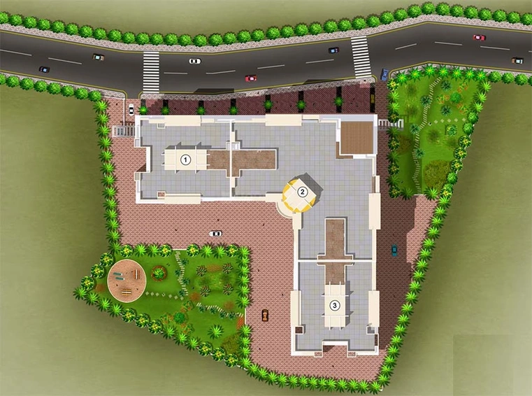 Master Plan of Rosa Classique in Kasarvadavali, Thane - Image 247527