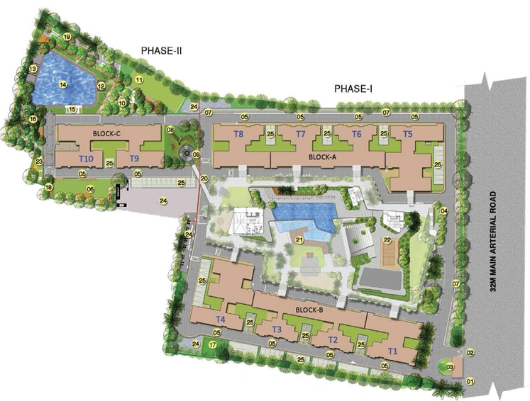 Master Plan of Primarc The Soul in Rajarhat, Kolkata - Image 258028