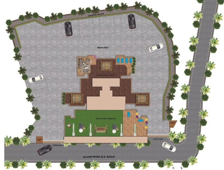 Master Plan of Sonawane Gold Crest in Dombivli, Thane - Image 252262