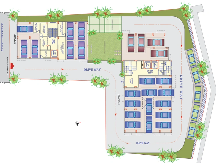 Master Plan of Primarc Anukul in Bagmari, Kolkata - Image 257931