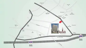 Location of Konark Heights - Image 241793