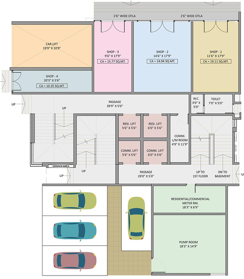 Master Plan of Saptashree Guruprerna in Thane West, Thane - Image 251269