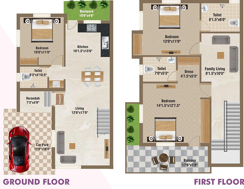 3 BHK House/Villa in Dolly Avenue East in Tambaram, Chennai - Image 885004