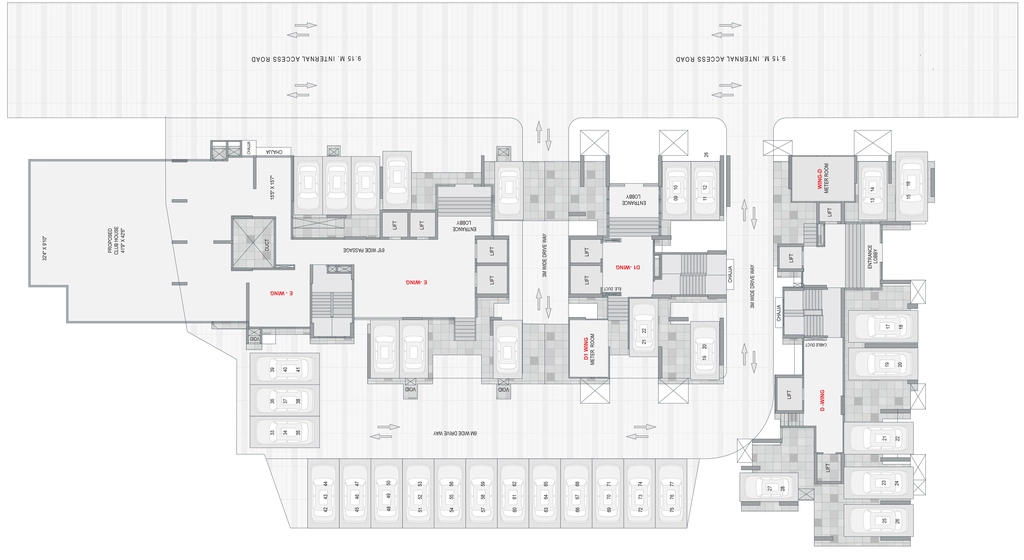 Master Plan of South Field Gravity in Bhandup West, Mumbai - Image 344775