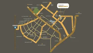 Location of Ravi Gaurav Excellency - Image 227373