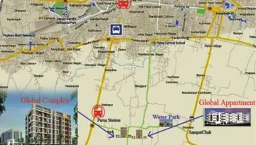 Location of Lakshya Bharti Global Complex - Image 246370