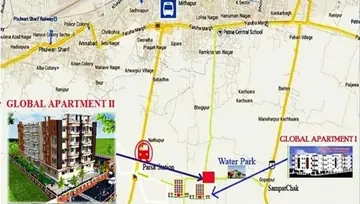 Location of Lakshya Global Apartment Phase 1 - Image 246358