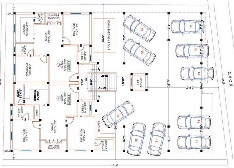 Master Plan of Sekaran Sun Glow in Perumbakkam, Chennai - Image 277506