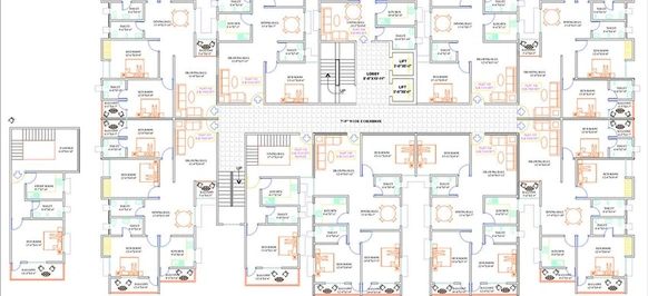Floor Plan of Apna Ashiana Indraprasth in Phulwari Sharif, Patna - Image 245370