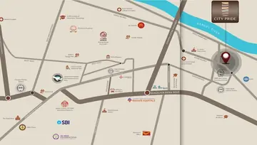 Location of Mahanagar The City Pride - Image 246495