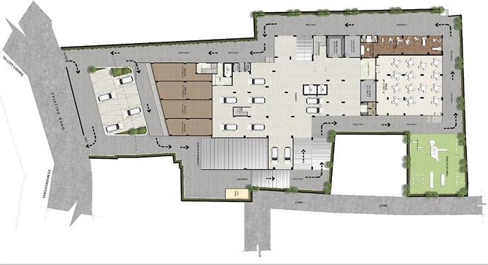 Master Plan of Mahanagar The City Pride in Chitkohra, Patna - Image 246497
