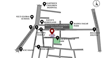 Location of Preetha Palladium - Image 343101
