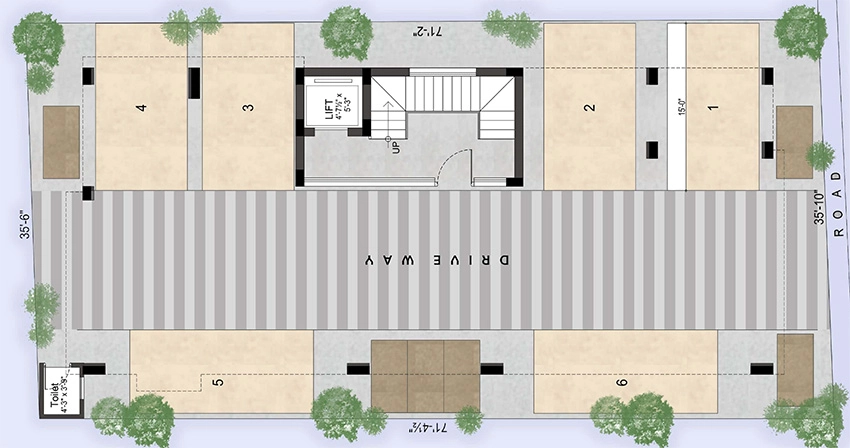 Master Plan of Preetha Palladium in Medavakkam, Chennai - Image 343102