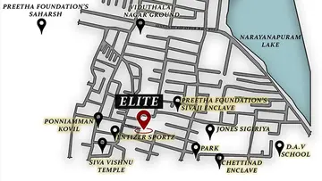 Location of Preetha Elite - Image 343071