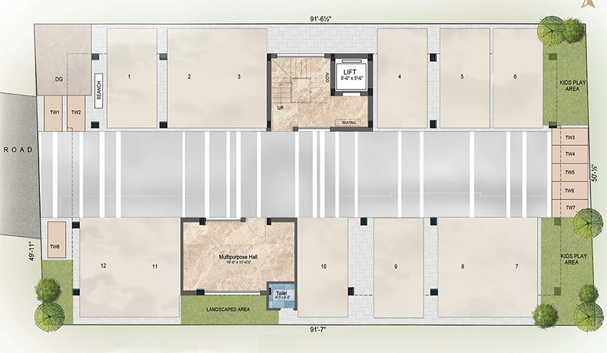 Master Plan of Preetha Elite in Kovilambakkam, Chennai - Image 343072
