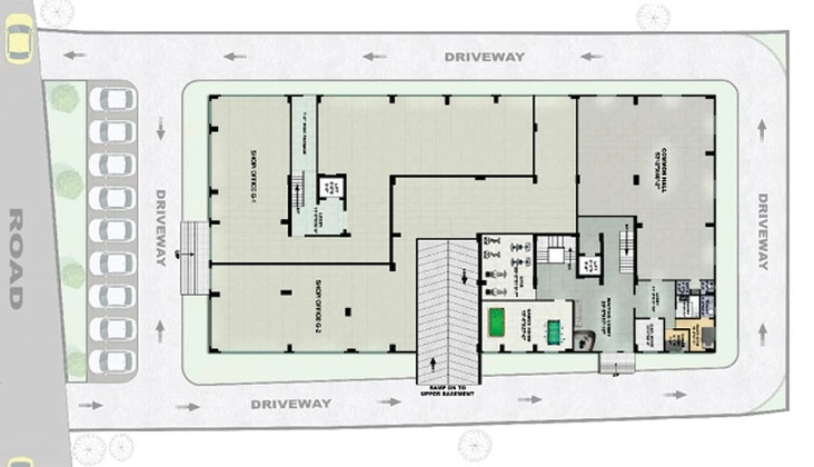 Master Plan of Mahanagar Shakuntala Ramlakhan Tower in Ranipur, Patna - Image 246674