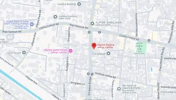 Location of Sriji Alipore Exotica - Image 258798