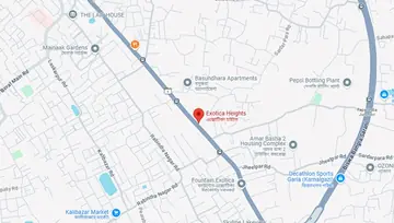 Location of Sriji Exotica Heights - Image 258806