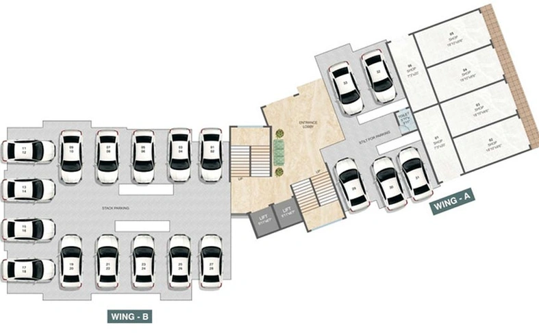 Master Plan of Sai Vikrant Heights in Kalyan West, Thane - Image 251845