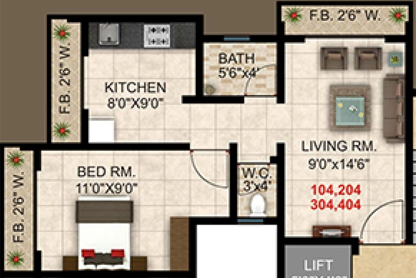 1 BHK Flat in Sai Saraswati Apartment in Badlapur West, Thane - Image 845977