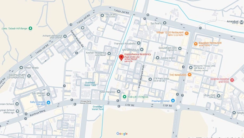 Location of Kapleshwara Residency Park in Kharghar, Navi Mumbai - Image 245635