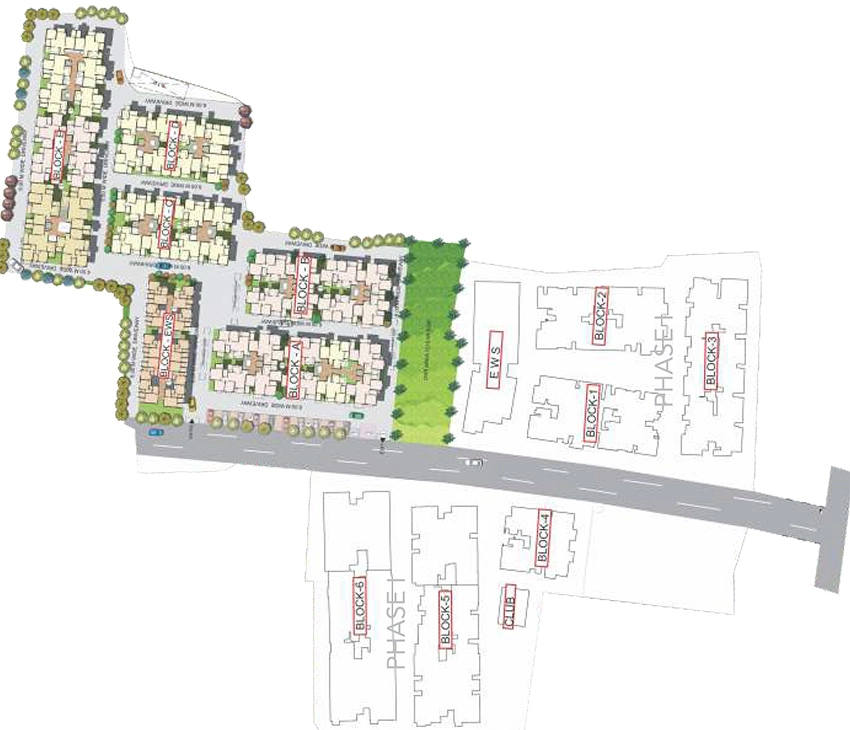 Master Plan of Plaza Pristine Acres 2 in Perungalathur, Chennai - Image 343061