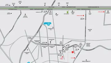 Location of Sadhna Skywalk Luxuria - Image 266636
