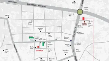 Location of Sadhna Skywalk Mangalaam - Image 266645