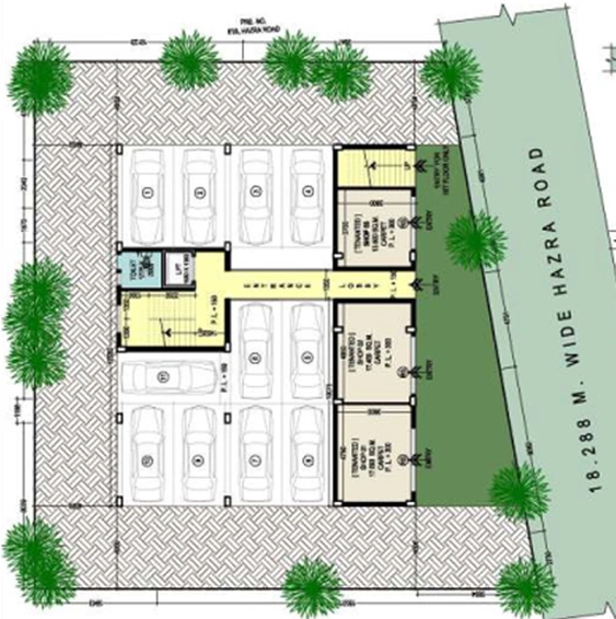 Master Plan of Arch Enclave in Hazra, Kolkata - Image 258475